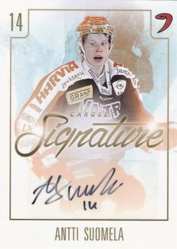 2017-18 Cardset Finland - Signature (Series One) #NNO Antti Suomela Front