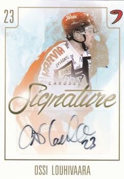2017-18 Cardset Finland - Signature (Series One) #NNO Ossi Louhivaara Front