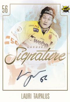 2017-18 Cardset Finland - Signature (Series One) #NNO Lauri Taipalus Front