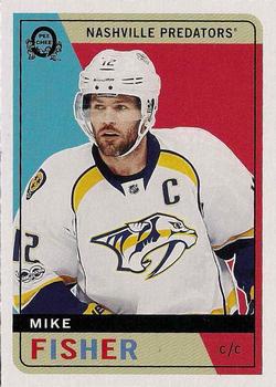 2017-18 O-Pee-Chee - Retro #17 Mike Fisher Front