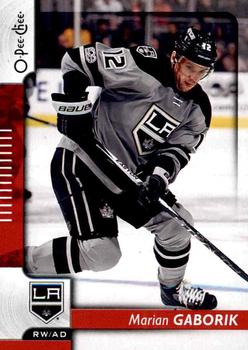 2017-18 O-Pee-Chee - Red #24 Marian Gaborik Front