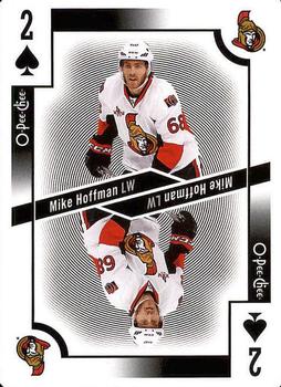 2017-18 O-Pee-Chee - Playing Cards #2♠ Mike Hoffman Front