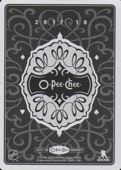 2017-18 O-Pee-Chee - Playing Cards Foil #J♥ Leon Draisaitl Back