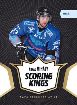 2010-11 Erste Bank Eishockey Liga - Scoring Kings #EBEL-SK07 Arpad Mihaly Front