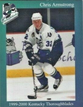 1999-00 Kentucky Thoroughblades (AHL) #3 Chris Armstrong Front