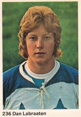 1974-75 Williams Hockey (Swedish) #236 Dan Labraaten Front