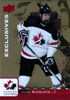 2017 Upper Deck Team Canada Juniors - Red Exclusives #43 Isaac Ratcliffe Front