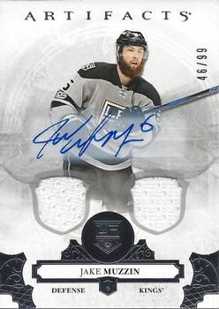 2017-18 Upper Deck Artifacts - Auto Material Silver #73 Jake Muzzin Front