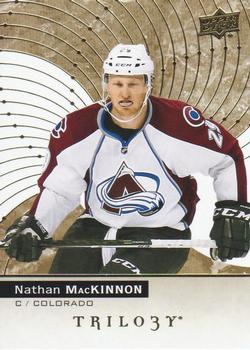 2017-18 Upper Deck Trilogy #22 Nathan MacKinnon Front