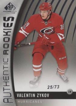 2017-18 SP Game Used #101 Valentin Zykov Front
