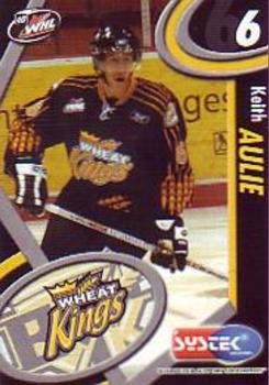 2005-06 Systek Brandon Wheat Kings (WHL) #NNO Keith Aulie Front