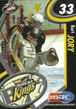 2005-06 Systek Brandon Wheat Kings (WHL) #NNO Kurt Jory Front