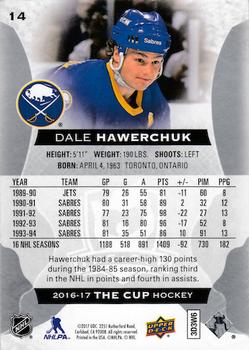 2016-17 Upper Deck The Cup #14 Dale Hawerchuk Back