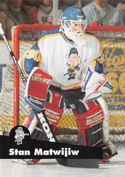 1994-95 Flint Generals (CoHL) #NNO Stan Matwijiw Front