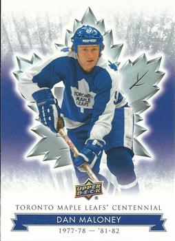 2017 Upper Deck Toronto Maple Leafs Centennial #32 Dan Maloney Front