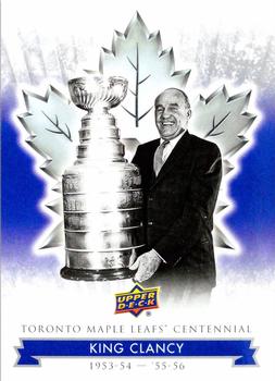 2017 Upper Deck Toronto Maple Leafs Centennial #45 King Clancy Front