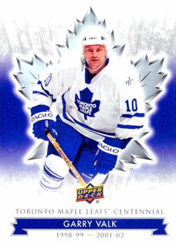 2017 Upper Deck Toronto Maple Leafs Centennial #52 Garry Valk Front