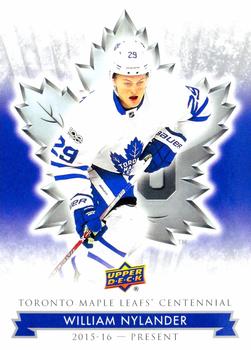 2017 Upper Deck Toronto Maple Leafs Centennial #89 William Nylander Front