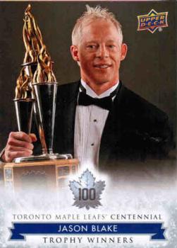 2017 Upper Deck Toronto Maple Leafs Centennial #121 Jason Blake Front