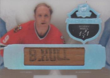 2016-17 Upper Deck The Cup - Property Of... Stick Nameplate #PO-GJ Bobby Hull Front
