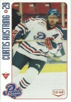 2001-02 Canadian Tire Regina Pats (WHL) #NNO Curtis Austring Front