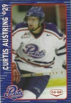 2002-03 Co-op Regina Pats (WHL) #NNO Curtis Austring Front