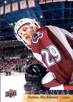 2017-18 Upper Deck - UD Canvas #C23 Nathan MacKinnon Front