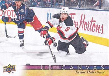 2017-18 Upper Deck - UD Canvas #C52 Taylor Hall Front