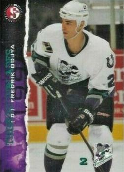 1996-97 SplitSecond Kentucky Thoroughblades (AHL) #11 Fredrik Oduya Front