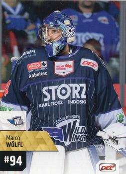2017-18 Playercards (DEL) #DEL-166 Marco Wolfl Front