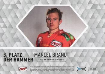 2017-18 Playercards (DEL) #DEL-250 Marcel Brandt Back
