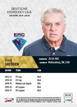 2017-18 Playercards (DEL) #DEL-367 Doug Shedden Back