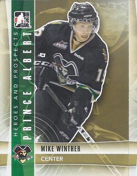 2011-12 In The Game Heroes & Prospects Update #235 Mike Winther Front
