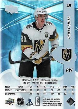 2017-18 Upper Deck Ice #49 Reilly Smith Back