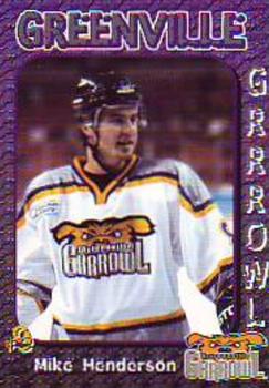 2003-04 Greenville Grrrowl (ECHL) #NNO Mike Henderson Front