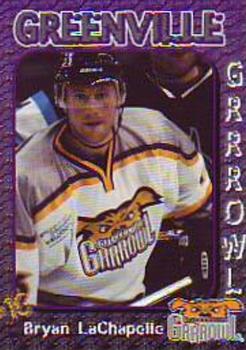 2003-04 Greenville Grrrowl (ECHL) #NNO Bryan Lachapelle Front