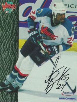 1996-97 Detroit Vipers (IHL) #NNO Darren Banks Front
