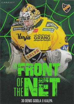 2017-18 Cardset Finland - In Front of the Net #IFOTN6 Denis Godla Front