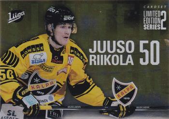 2017-18 Cardset Finland - Limited Edition (Series Two) #NNO Juuso Riikola Front