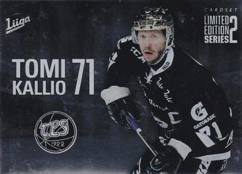 2017-18 Cardset Finland - Limited Edition (Series Two) #NNO Tomi Kallio Front