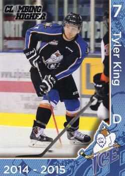 2014-15 Kootenay Ice (WHL) #NNO Tyler King Front
