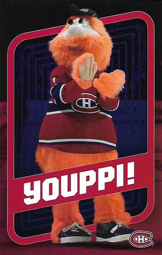 2017-18 Montreal Canadiens #NNO Youppi Front