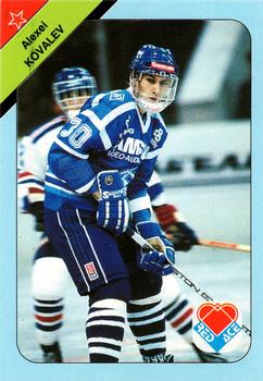 1992 Red Ace Russian Hockey Stars #8 Alexei Kovalev Front