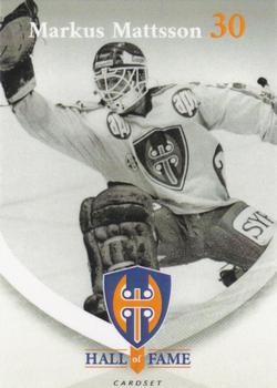 2017-18 Tappara Tampere (FIN) Hall of Fame #HOF37 Markus Mattsson Front
