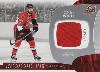 2017-18 Upper Deck - Rookie Materials #RM-CW Colin White Front