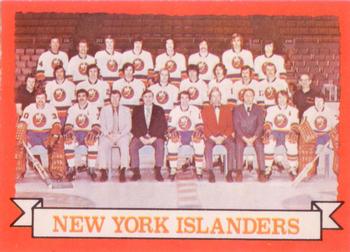 1973-74 O-Pee-Chee - Light Backs #101 Islanders Team Front