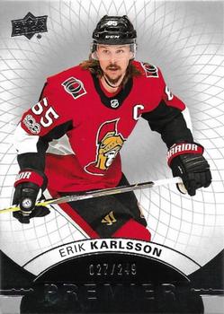 2017-18 Upper Deck Premier #30 Erik Karlsson Front