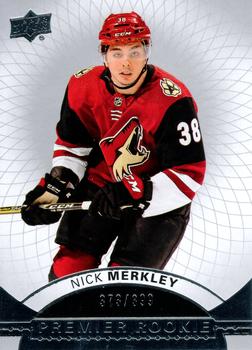 2017-18 Upper Deck Premier #59 Nick Merkley Front