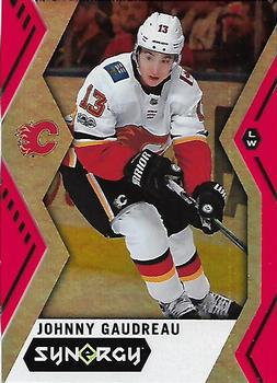 2017-18 Upper Deck Synergy - Red Bounty #2 Johnny Gaudreau Front