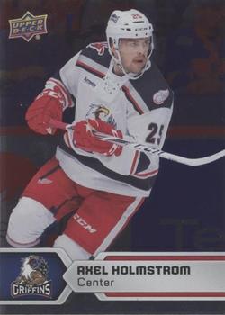2017-18 Upper Deck AHL - Silver Foil #90 Axel Holmstrom Front